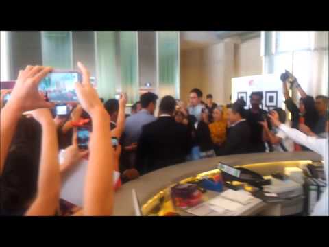 130412 Choi Siwon at Aloft Hotel