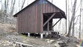 preview picture of video 'Kay Wood Shelter on the Appalachian Trail'