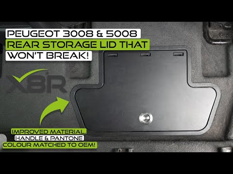 Peugeot 3008 5008 Vervangingsdeksel Opbergvak Achterbank