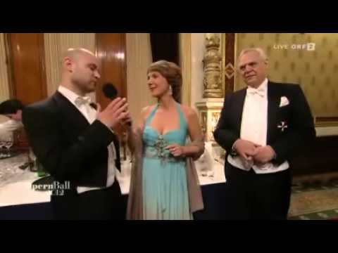 Opernball 2012 - Interview - Bejun Mehta - Alexander Pereira - Staatsoper Wien - ORF2