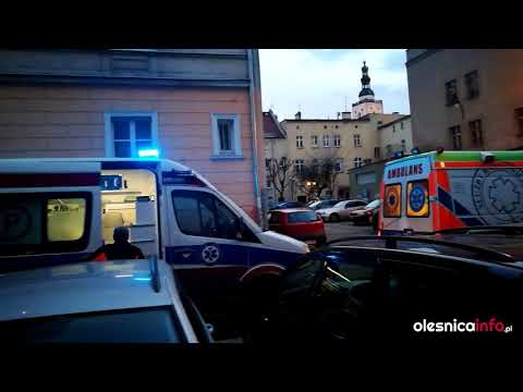 Oleśnica - Reanimacja mężczyzny, który zasłabł w barze przy ul. Okrężnej