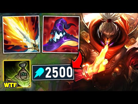 Jax but I'm full AP and every 3rd auto deals 2500 damage