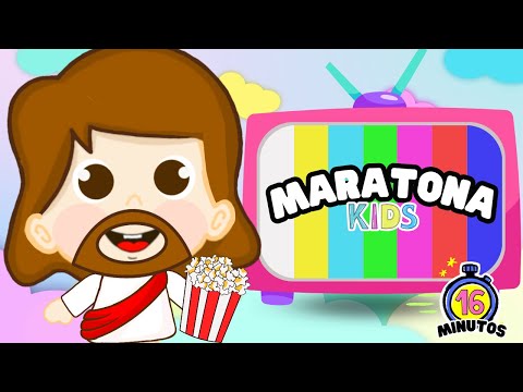16 min de Desenho Bíblico - MARATONA - Lições da Bíblia Kids