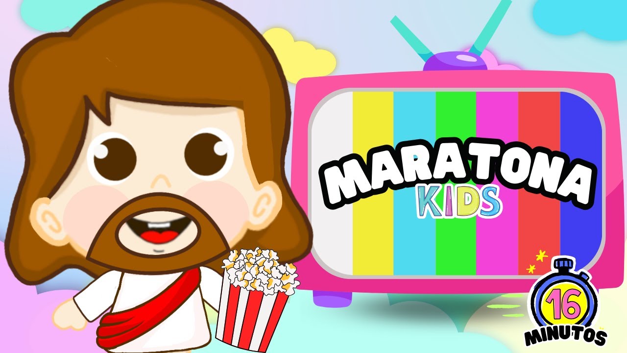 16 min de Desenho Bíblico - MARATONA - Lições da Bíblia Kids
