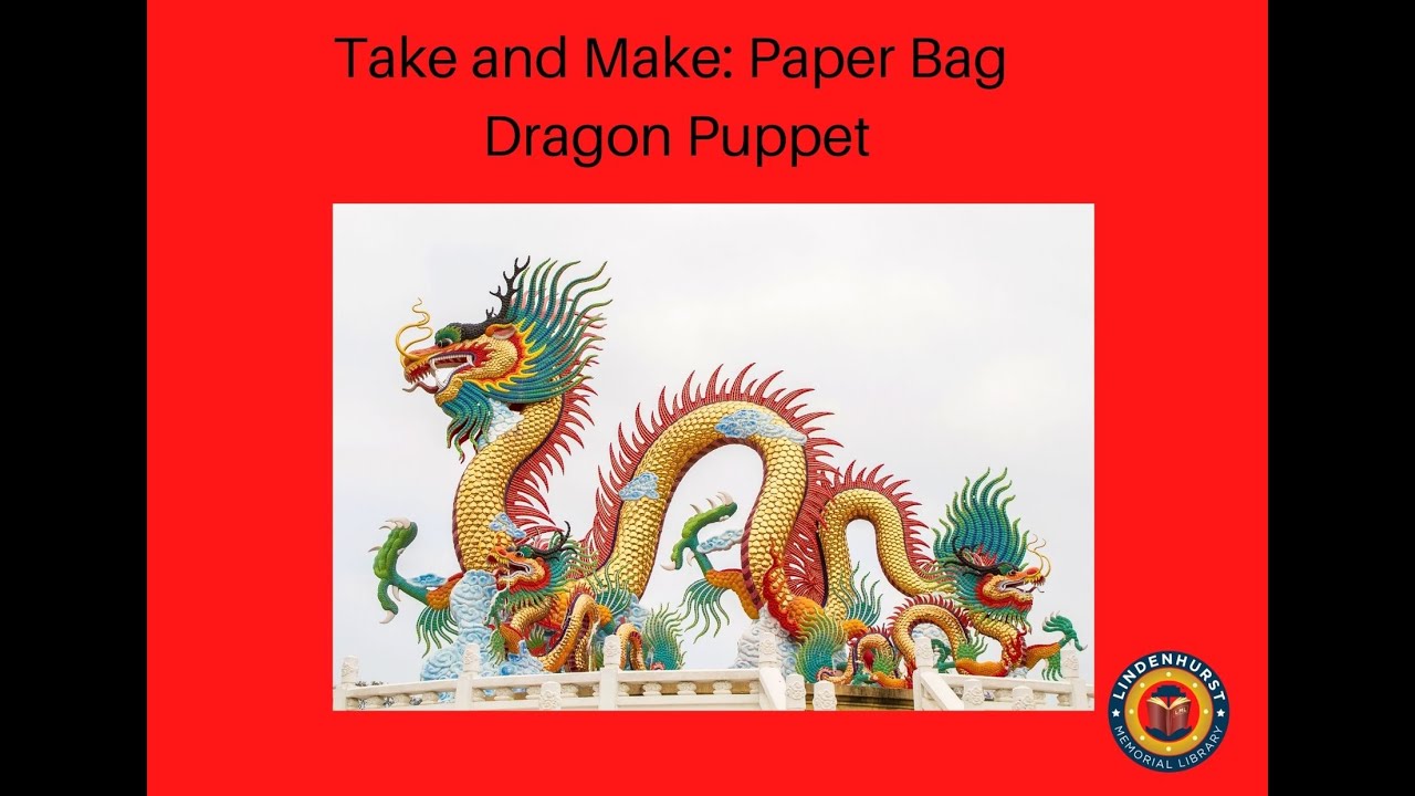 Take & Make Crafts (Grades K-5): Paper Bag Dragon Puppet