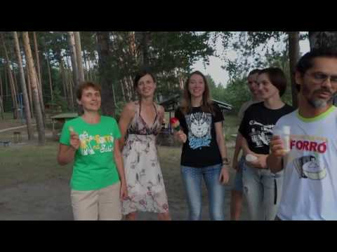 N. Brem, Y. Barzenkova, K. Dayr, T. Kleyka, A. Stenenko, Ksenia, D. Fursenko, Evandro Paz. Pescador