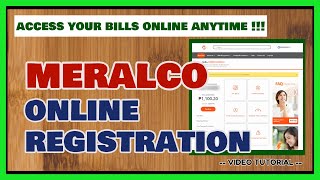 Meralco Online Account Enrollment: How to Register to Meralco Online Bill