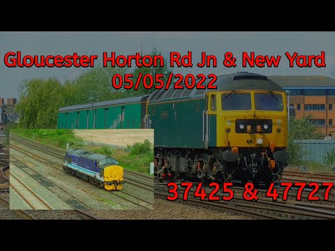 47727 & 37425 at Gloucester Horton Rd & New Yard. 05/05/2022