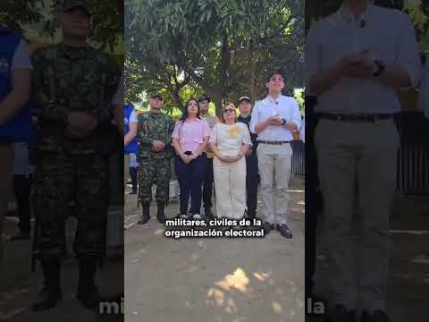 En su recorrido por la democracia, la gobernadora Margarita Guerra visitó a la Zona Bananera.