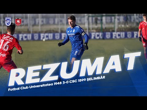 📹 REZUMAT | Fotbal Club Universitatea 1948 3-0 CSC 1599 Șelimbăr