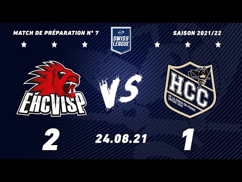 24.08.2021 EHC Viège - HC La Chaux-de-Fonds (2-1)