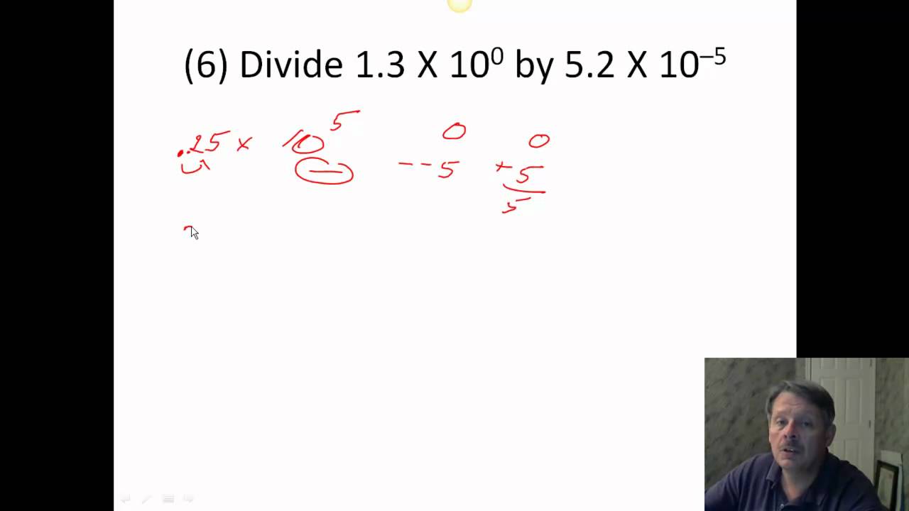Scientific Notation Multiplication Worksheet