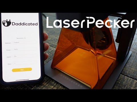 Laser Pecker 2 Unboxing Setup and First Test