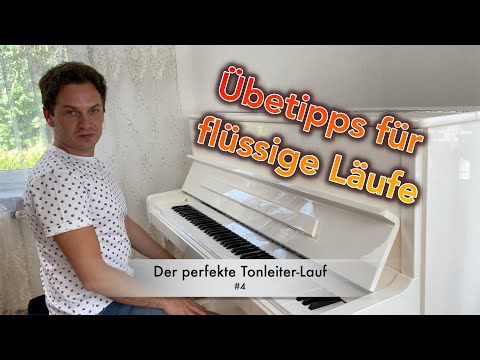 Tonleiter Läufe auf dem Klavier meistern - so übst du deinen Lauf effizient