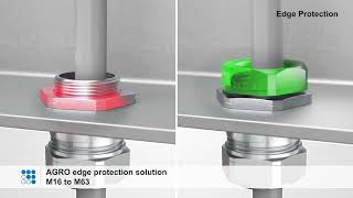 AGRO edge protection for cables