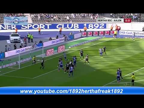5. Spieltag Hertha BSC (2) - (0) VfR Aalen (Zusammenfassung)