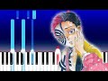 Akaza S Love Theme Demon Slayer Infinity Castle Movie Piano Tutorial