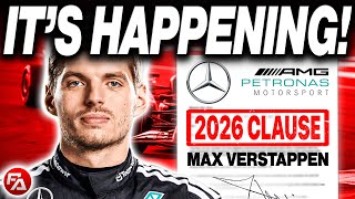 What Max Verstappen JUST DECIDED Changes Everything for F1 Driver Transfers!
