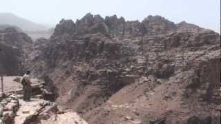 preview picture of video 'Rift Valley View at Petra - Jordan'