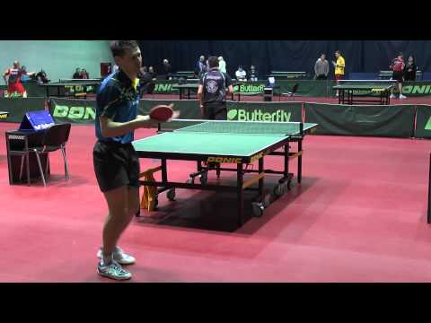 Михаил ГЛАДЫШЕВ - Андрей БАЙБУЛДИН 1/2 (Полная версия), Настольный теннис, Table Tennis