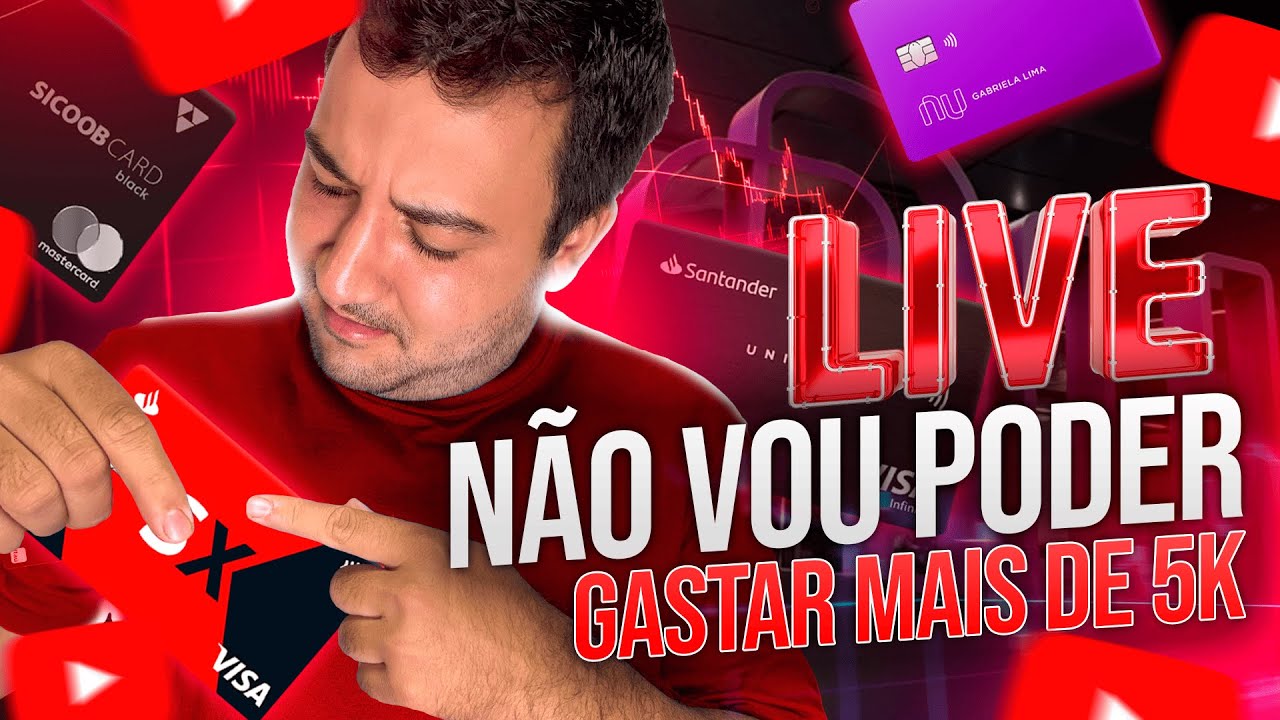 LIVE, GASTOS  ACIMA DE 5 MIL SERÁ TAXADO PELA RECEITA ? E O FIM DAS MILHAS?