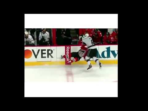 Crazy Hit Last Year Hockey Playoffs!