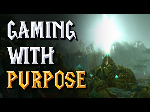 play video games with intention