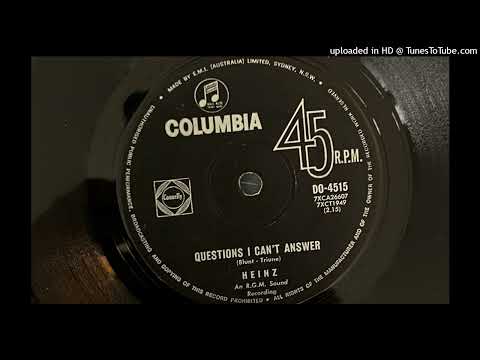 Heinz - Questions I Can't Answer (Columbia) 1964