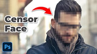 How to Censor Face in Photoshop Using Mosaic Blur