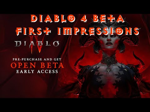 Diablo 4 Beta Impressions