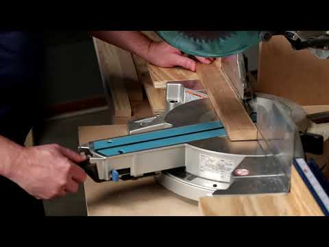 How To Cut Angles on a Miter Saw