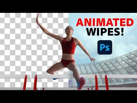 Photoshop Create BEFORE AFTER Wipe Animations