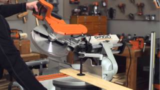 RIDGID How-To Video: For Miter Saws