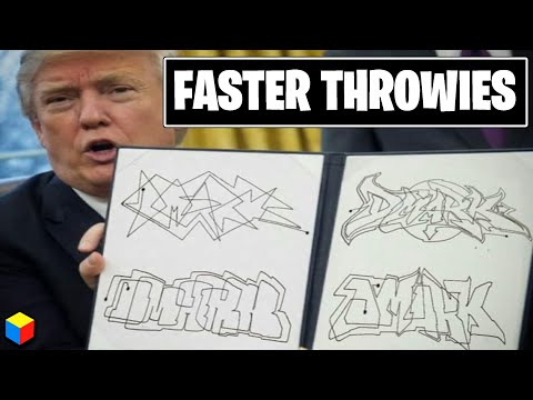 How To Do Throwies FASTER In Graffiti!