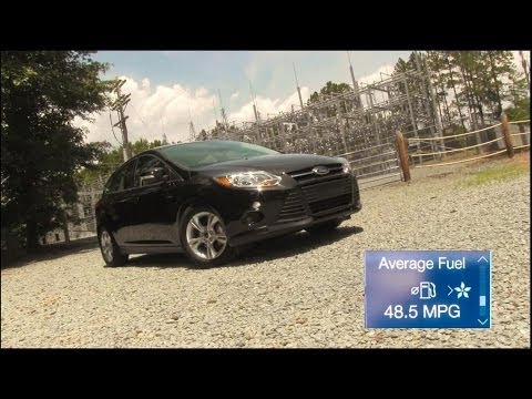 2014 Ford Focus SE- MPG Review- The 50 Mile Drive