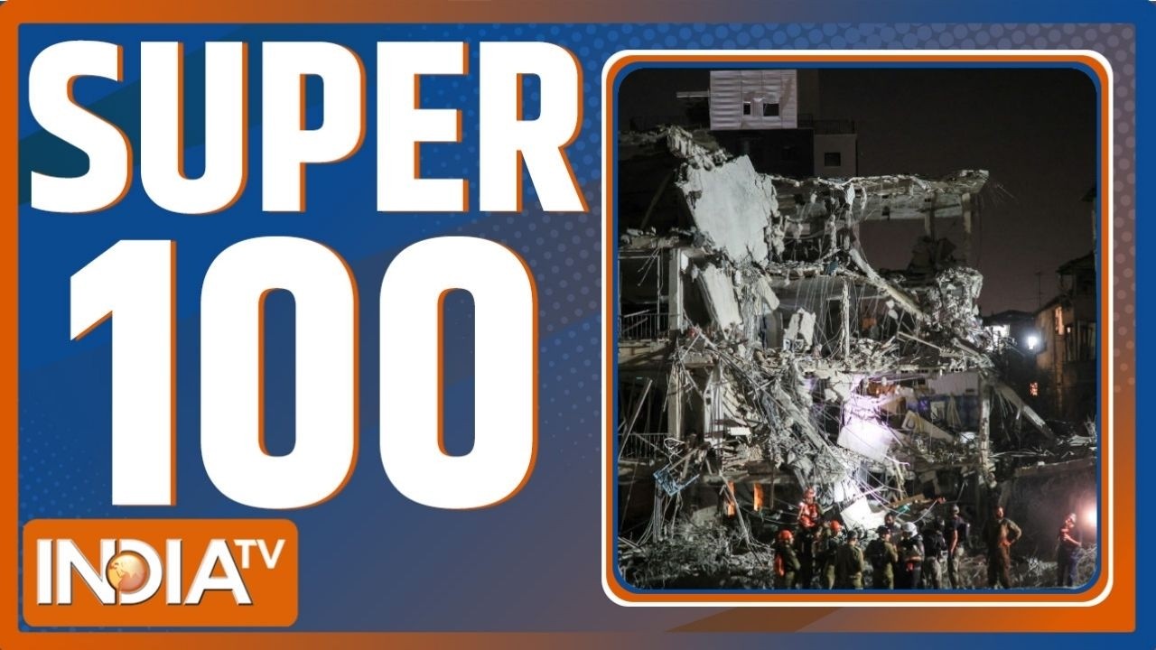 Super 100 : Iran Attack On Jerusalem | Trump On NATO | Britain | Mojtaba Khamenei | India | War News