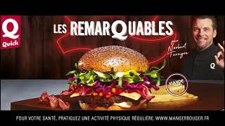 pub Quick Le RemarQuable Barbecue Bacon arrive chez Quick ! France
