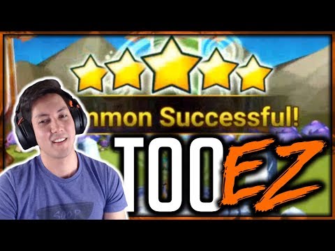 Summoning a nat 5 is too easy these days.. | Summoners War