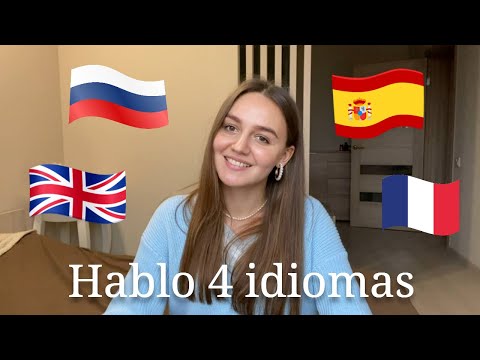 Hablo 4 idiomas siendo rusa | Como aprender idiomas extranjeros Speaking 4 languages with subtitles