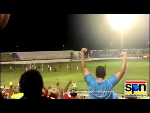 Luiz Carlos marca golaço no jogo Guarany x Ferroviário