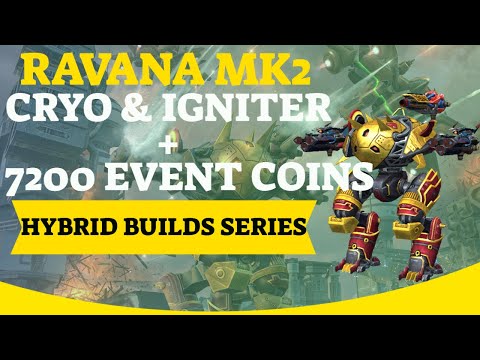 War Robots 🔴 RAVANA HYBRID - Cryo & Igniter | MK2 12 | + 7200 KEYS SPECIAL DELIVERY OPENING