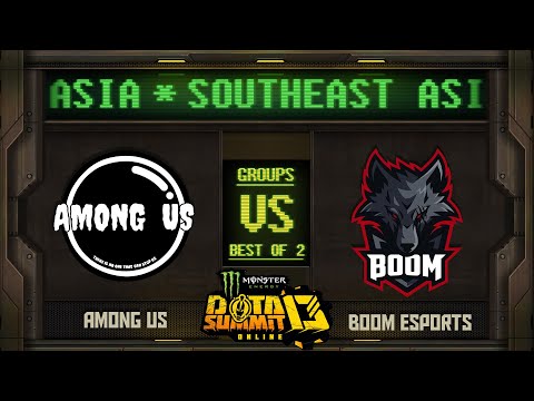 Among Us vs BOOM Game 2 - Monster Energy Dota Summit 13 Online SEA: Groups w/ Basskip