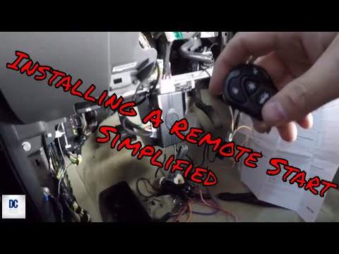 2007 Ford Edge Remote Start Installation Avital 4105L and Flashlogic FLCAN