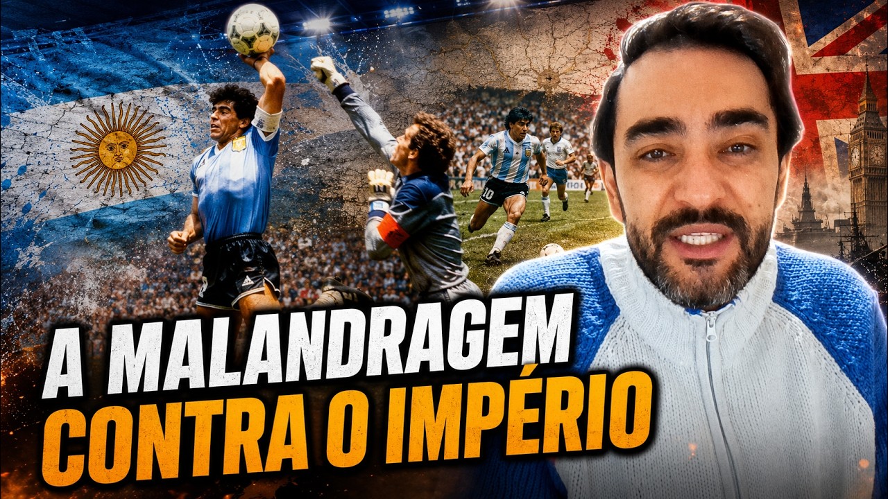 "La Mano de Dios" de Maradona contra o império - Pedro Costa Jr