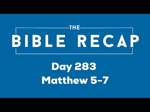 Day 283 (Matthew 5-7)