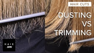 Download lagu How To Get Rid Of Split Ends — Dusting Vs. Trimming | Hair.com mp3 Download lagu How To Get Rid Of Split Ends — Dusting Vs. Trimming | Hair.com mp3