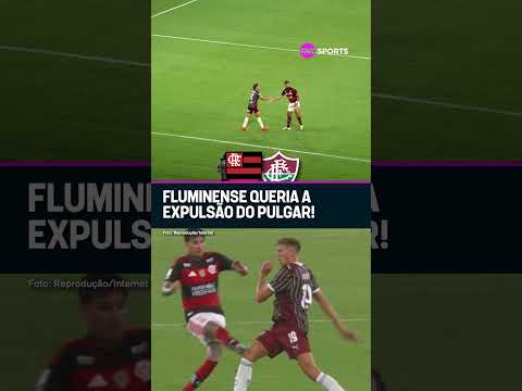 ERA PRA EXPULSÃO?! PULGAR CHEGOU FORTE NESSE LANCE FOI O ÁRBITRO DEU SÓ AMARELO #shorts