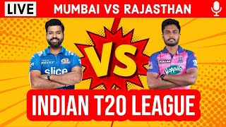 LIVE: MI Vs RR | 2nd Innings | Live Scores & Hindi Commentary | Mumbai Vs Rajasthan | Live IPL 2022