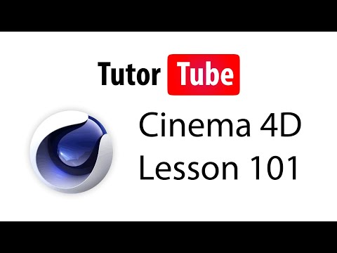 Cinema 4D Tutorial Lesson 1 Interface