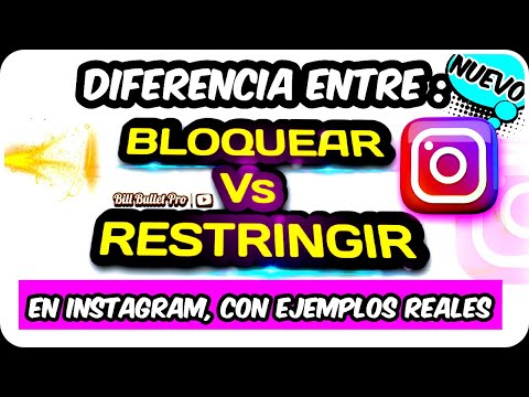 BLOCKING AND RESTRICTING ON INSTAGRAM DIFFERENCES, how to know if you have been blocked or restri...